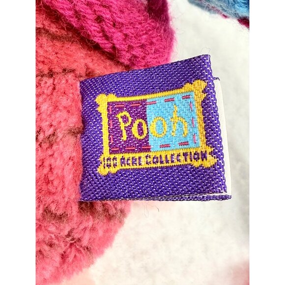 Piglet Plush Toy With Knit Elf Hat By Gund For Disney - Swing/Tush Tags Intact - Picture 7 of 12